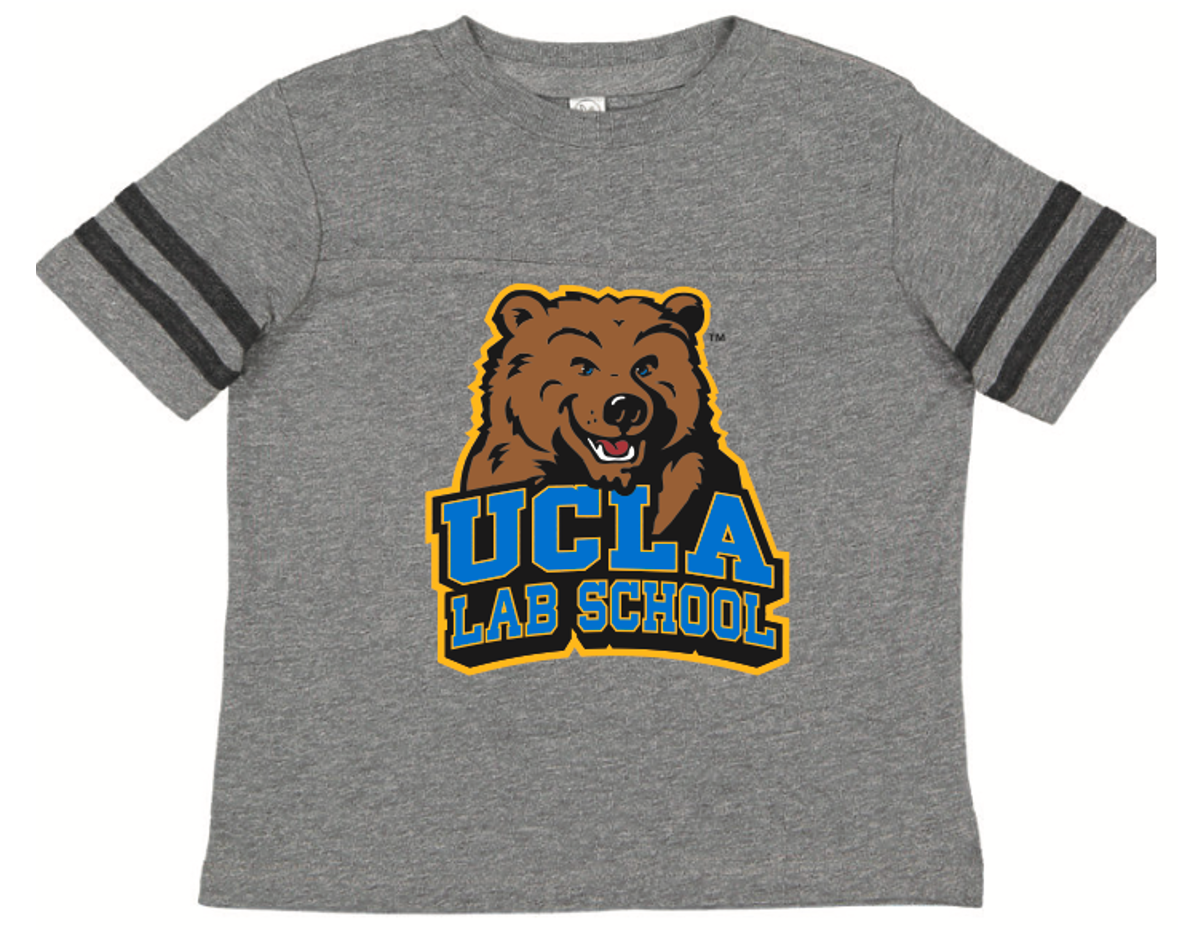 Bruin Bear Little Kid Football Tee (size 5/6 ONLY)