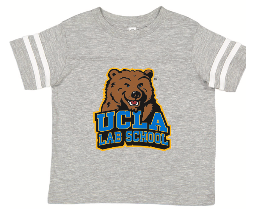 Bruin Bear Little Kid Football Tee (size 5/6 ONLY)