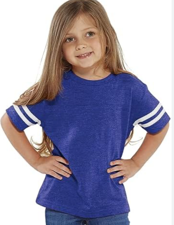 Bruin Bear Little Kid Football Tee (size 5/6 ONLY)