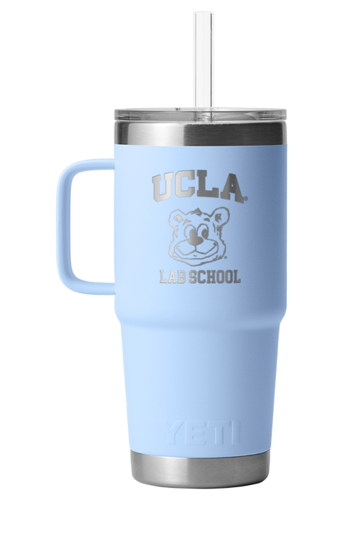 NEW- YETI 25 OZ STRAW MUG (SKY BLUE)