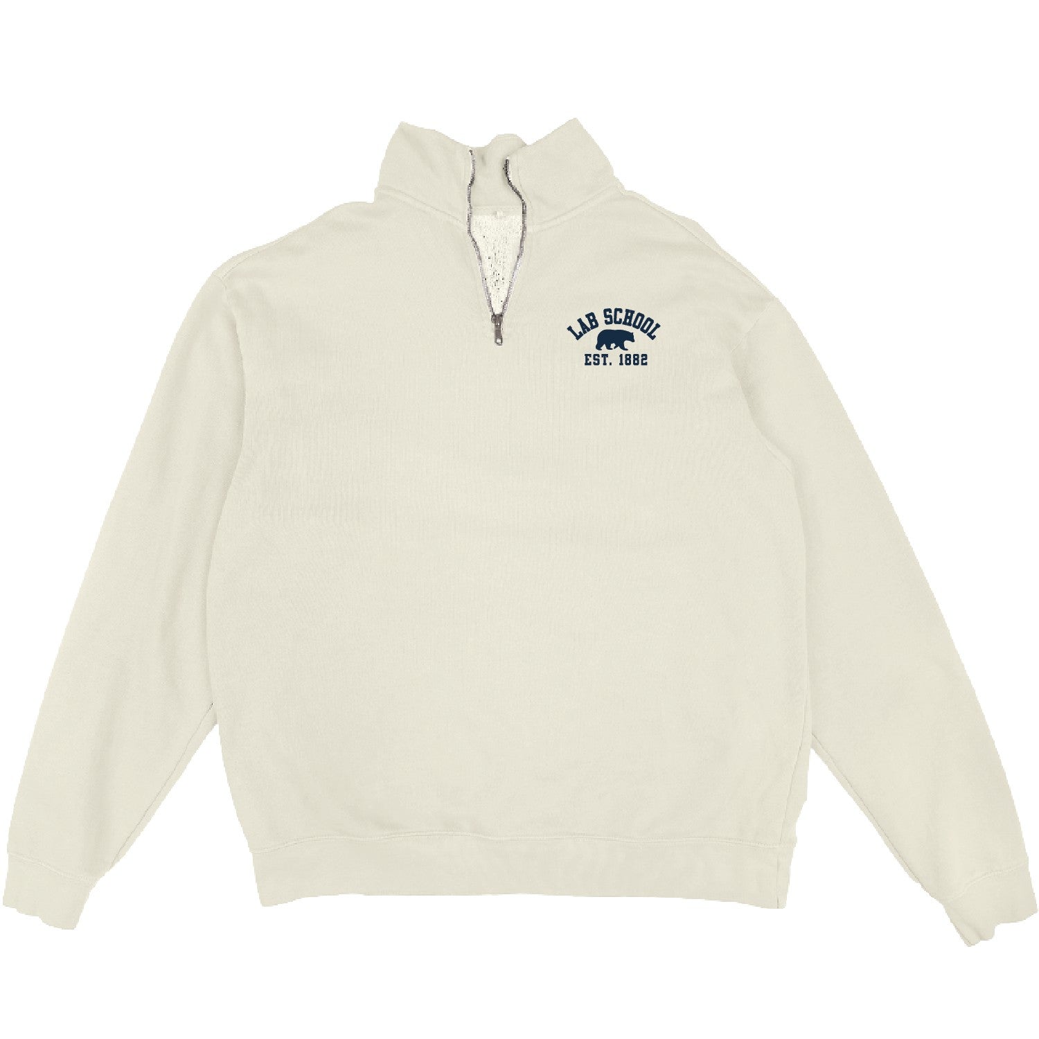 Lab School Quarter Zip – Premium Dyed Ringspun