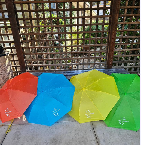 NEW Lab School Compact Umbrellas (Splash Logo)